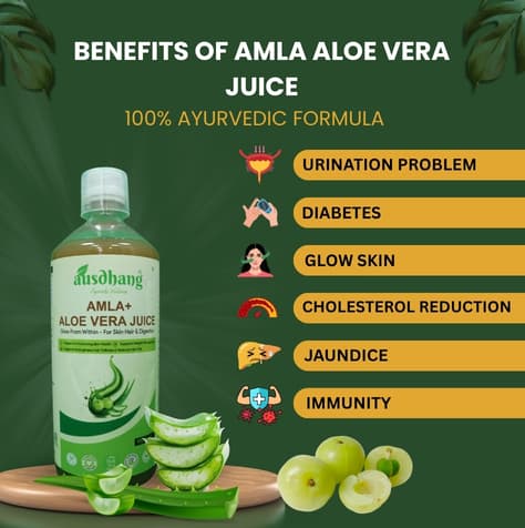 Benefits of Ausdhang Amla Aloe Vera Juice